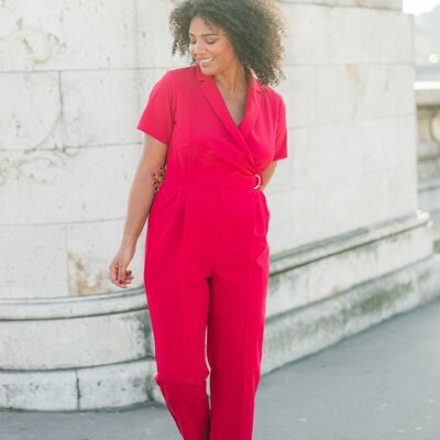 Finn Jumpsuit Cherry