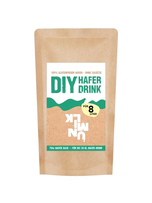 DIY Haferdrink Refill Packung, glutenfrei