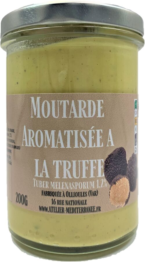 Moutarde arômatisée à la Truffe