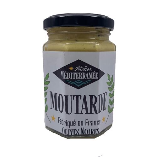 Moutarde Aux olives noires