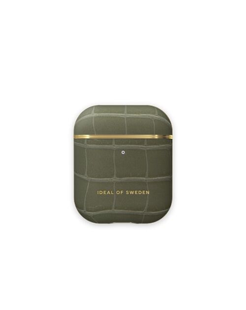 Atelier AirPods Case Khaki Croco