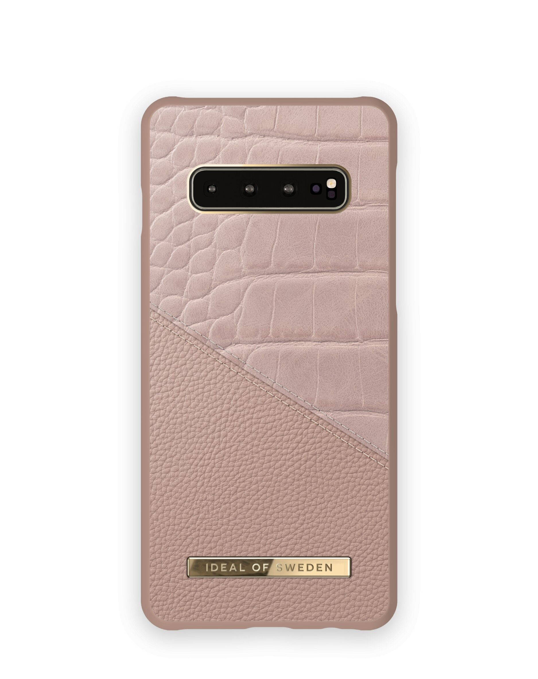 Atelier Case Galaxy S10 Rose Smoke Croco