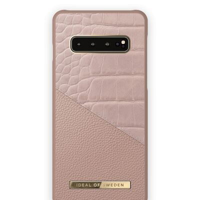 Atelier Case Galaxy S10 Rose Smoke Croco