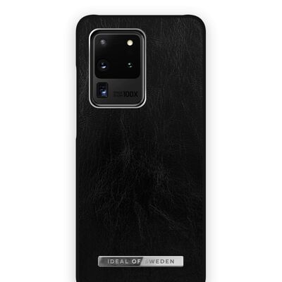 Atelier Coque Galaxy S20 Ultra Brillant Noir Argent