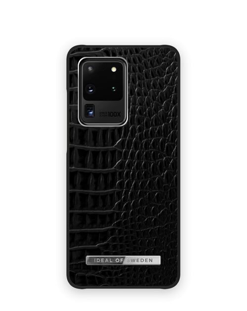 Atelier Case Galaxy S20 Ultra Neo Noir Croco Silver