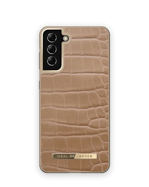 Atelier Case Galaxy S21 Plus Camel Croco