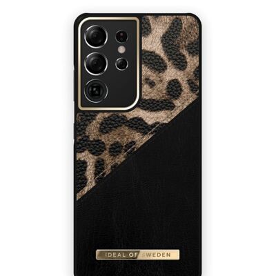 Atelier Case Galaxy S21 Ultra Leopardo medianoche