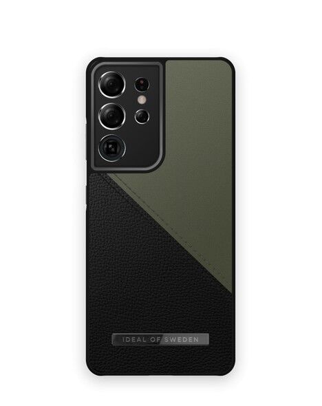 Custodia Atelier Galaxy S21 Ultra Onyx Nero Kaki