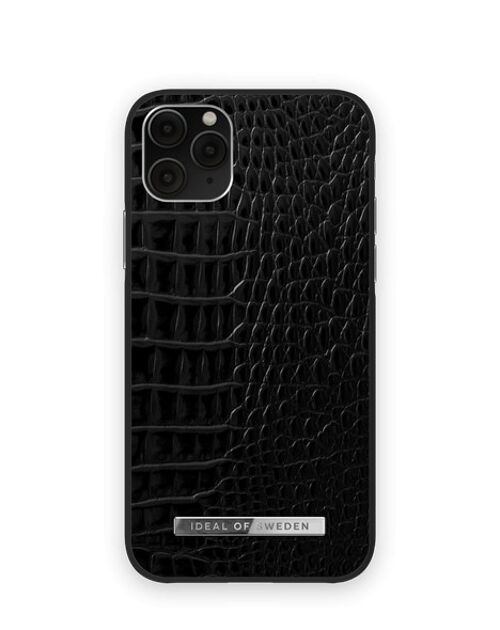 Atelier Case iPhone 11 Pro Neo Noir Croco Silver