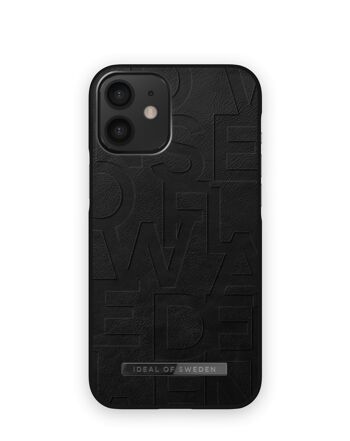 Atelier Coque iPhone 12 Mini IDEAL Noir 1