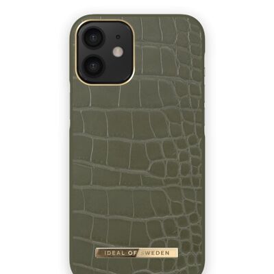 Funda Atelier para iPhone 12 MINI Khaki Croco