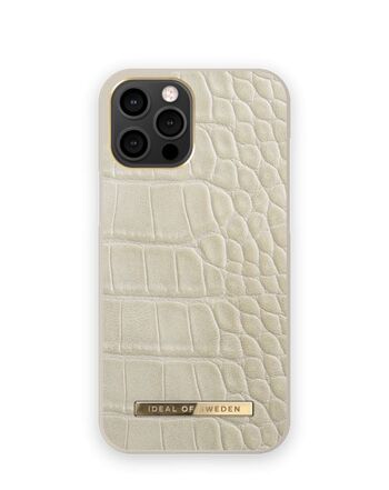 Atelier Coque iPhone 12 Pro Max Caramel Croco