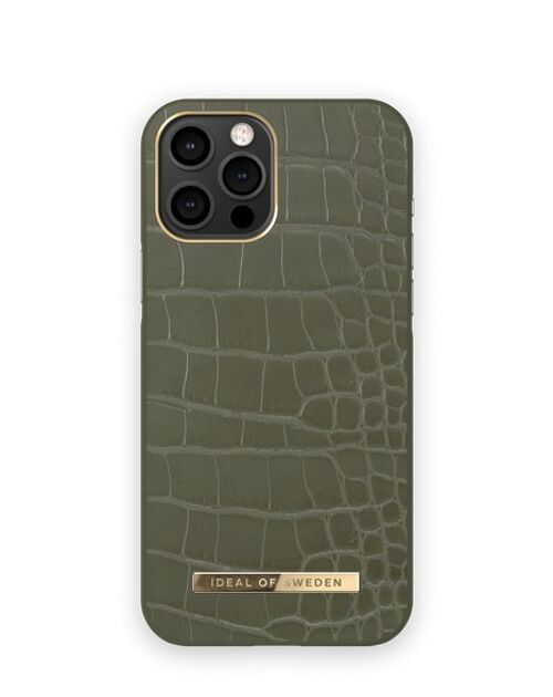 Atelier Case iPhone 12 PRO MAX Khaki Croco