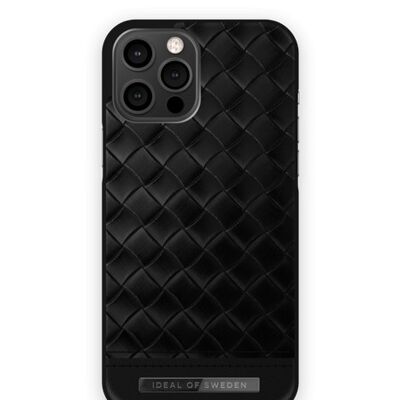 Custodia Atelier iPhone 12 Pro Max Onyx Nero