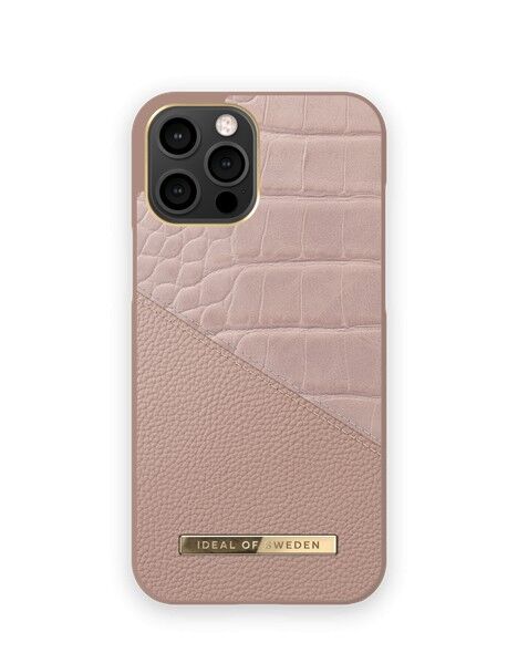 Custodia Atelier per iPhone 12 Pro Max Rose Smoke Croco