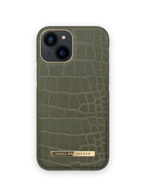 Atelier Case iPhone 13 Mini Khaki Croco