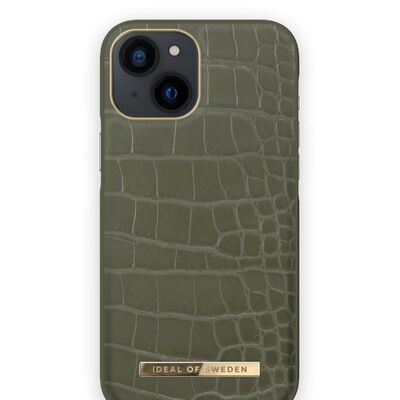 Atelier Case iPhone 13 Mini Khaki Croco