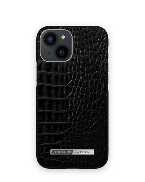 Atelier Case iPhone 13 Mini Neo Noir Croco Silver