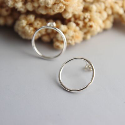 Bubble earrings in 925 silver