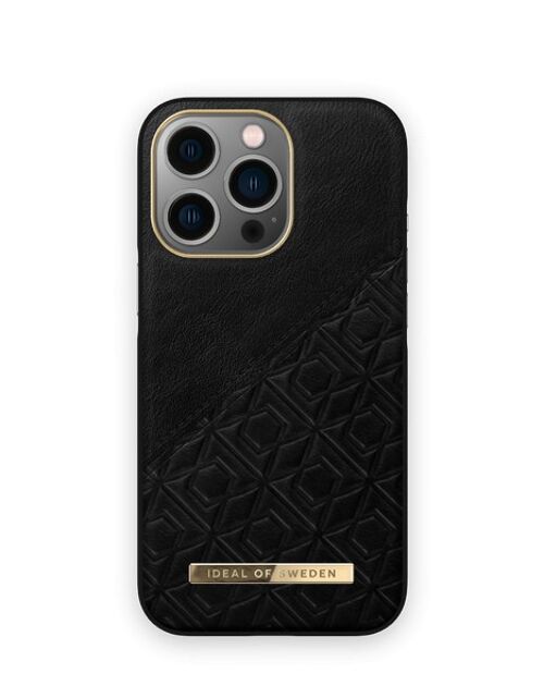 Atelier Case iPhone 13 Pro Embossed Black