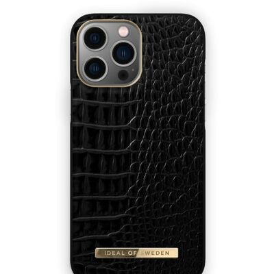 Funda Atelier para iPhone 13 Pro Max Neo Noir Croco