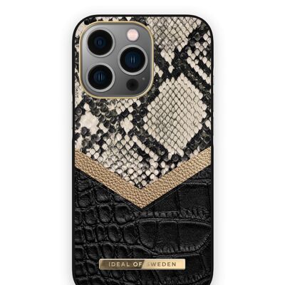 Custodia Atelier per iPhone 13 Pro Midnight Python