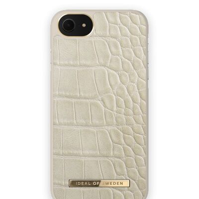 Atelier Coque iPhone SE Caramel Croco