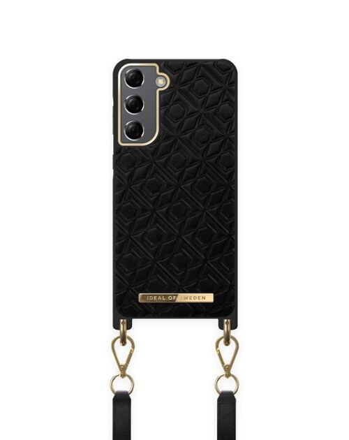 Atelier Necklace Case Galaxy S21 Embossed Black