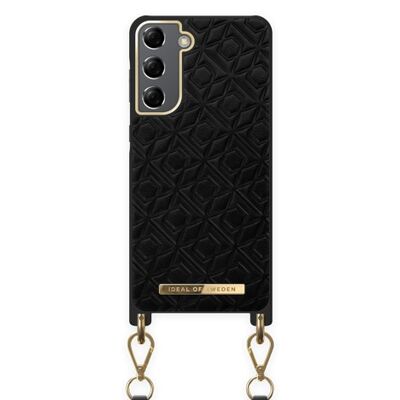 Collana Atelier Custodia Galaxy S21 Nero Goffrato