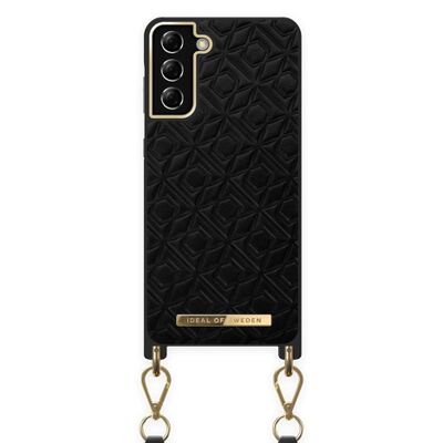 Atelier Necklace Case Galaxy S21 Plus Embossed Black