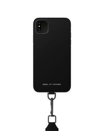 Atelier Collier Coque iPhone XS Max Noir Intense 1