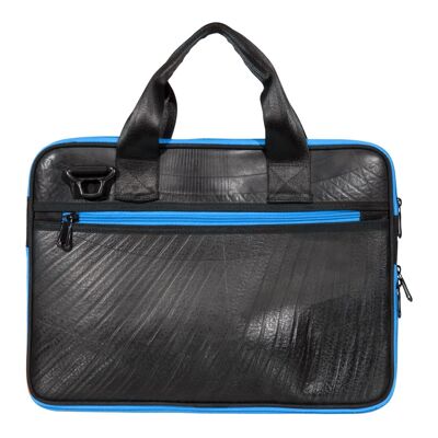 Sac pour ordinateur portable Panther - avec fermeture éclair bleue