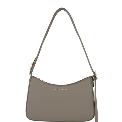 Buckle Shoulder Bag Taupe