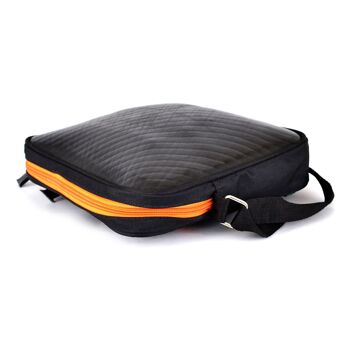 Sac bandoulière Dawa - avec fermeture éclair orange 5