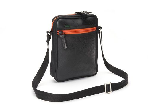 Tango shoulderbag - with orange zipper