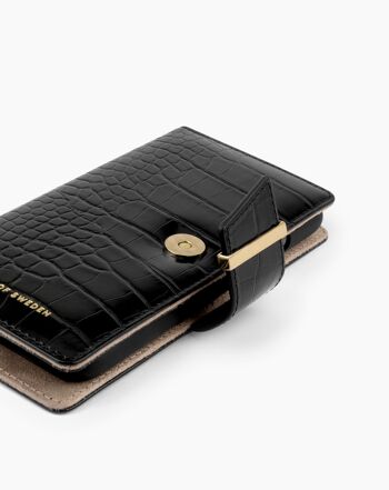 Cora Phone Wallet Galaxy S20 Plus Jet Black Croco 9