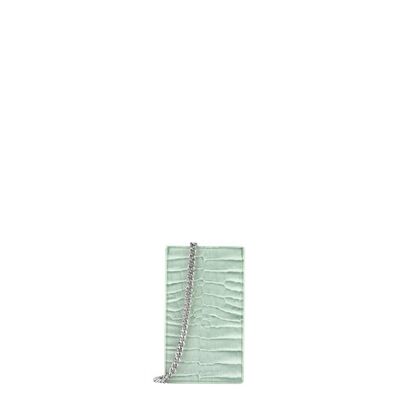 Ella Handytasche Mint Croco