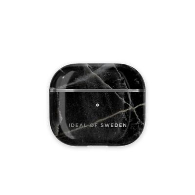 Estuche Fashion AirPods Gen 3 Black Thunder Marble