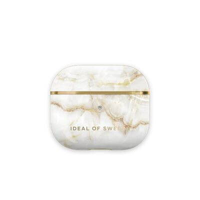 Fashion Airpods Hülle Gen 3 Golden Pearl Marble