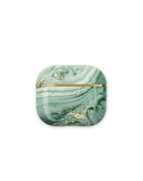 Fashion Airpods Case Gen 3 Mint Swirl Marble