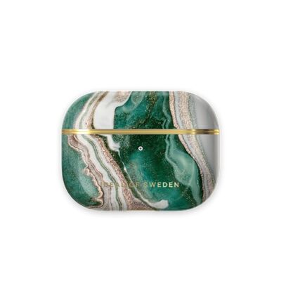 Fashion Airpods Case Pro Goldener Jade-Marmor