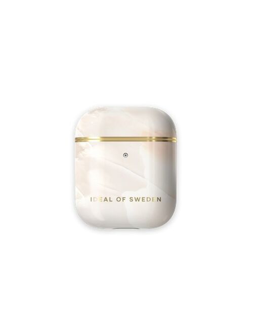 Fashion AirPods Case Rose Pearl Marble