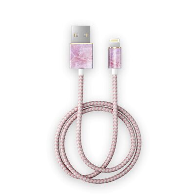 Fashion Cable, 1m Pilion Pink Marble