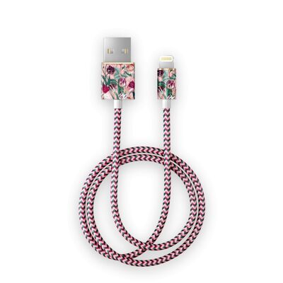 Fashion Cable, 1m Vintage Tulips