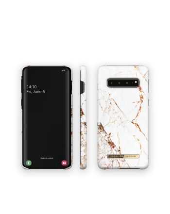 Coque Fashion Galaxy S10 Carrara Or 6