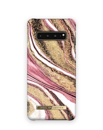 Coque Fashion Galaxy S10 Cosmic Pink Swirl 1