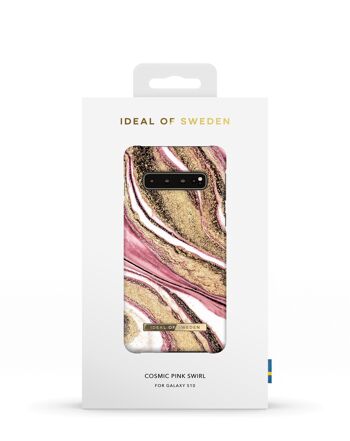 Coque Fashion Galaxy S10 Cosmic Pink Swirl 5