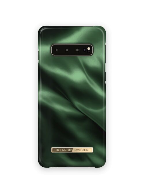 Fashion Case Galaxy S10 Emerald Satin