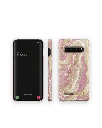 Coque Fashion Galaxy S10 Golden Blush Marble 5