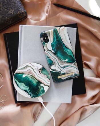 Coque Fashion Galaxy S10 Golden Jade Marble 3